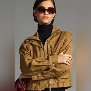 Pilcro Tan Utility Jacket